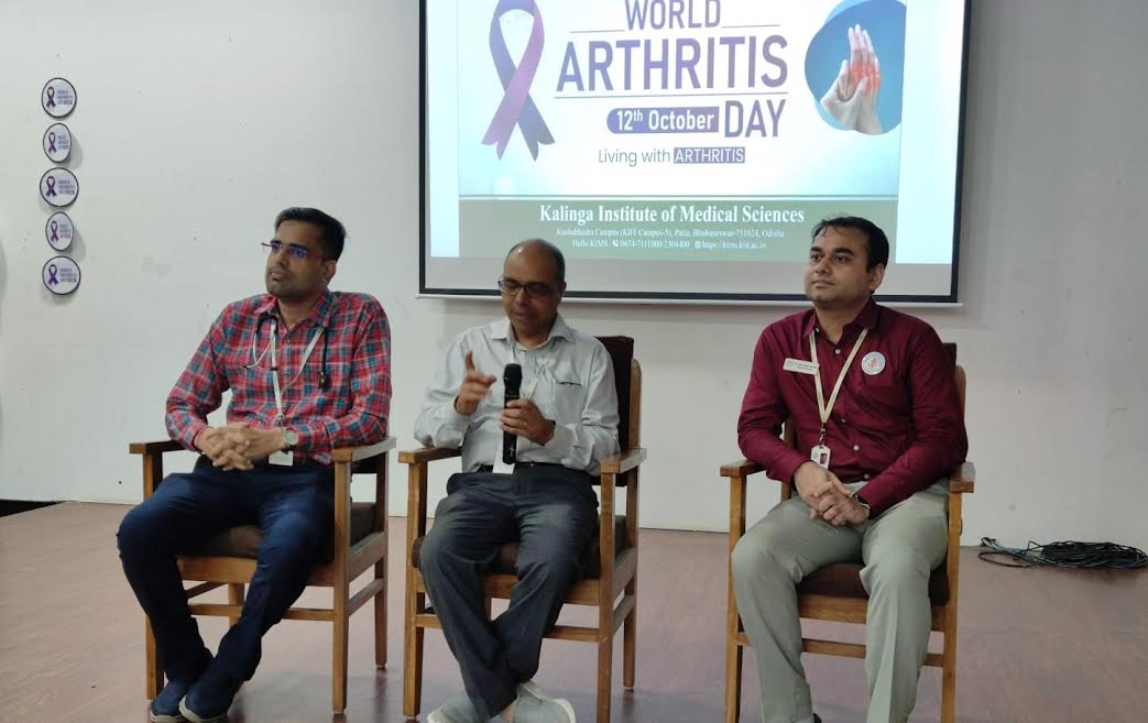 kims hospital observes world arthritis day