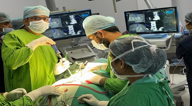 Odisha’s First Computer Navigation Spine Surgery