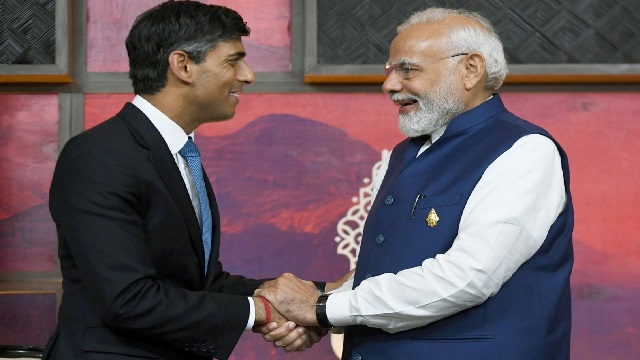 PM Modi congratulates Rishi Sunak