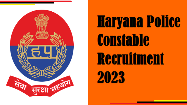 Haryana police constable recruitment 2024 apply online for 6000 post -  ustr.online