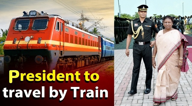president to travel by train
