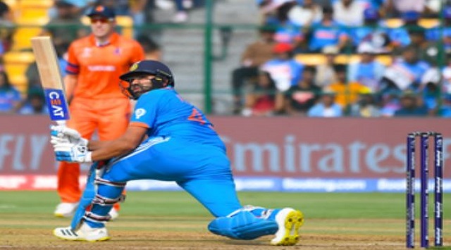 rohit sharma breaks record for most odi sixes