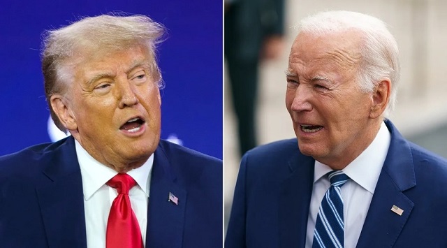 Blow to Biden as poll shows Trump in lead
