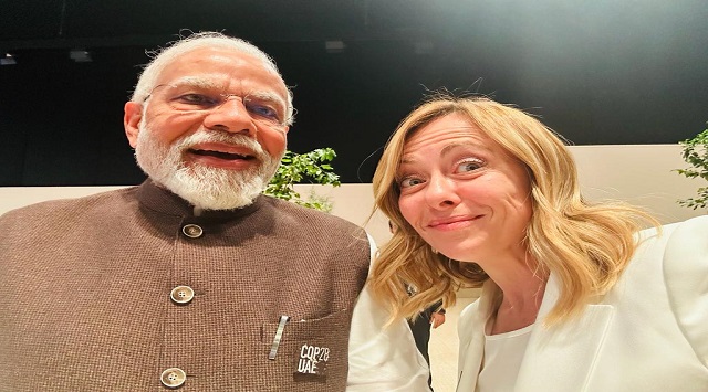 PM Modi and Italian PM selfie