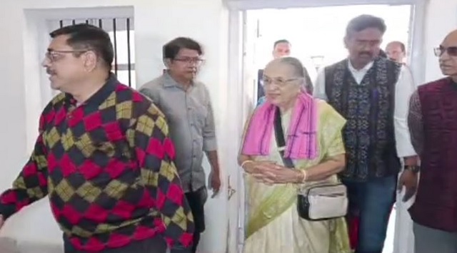 Assam CM's family visits Sambalpur