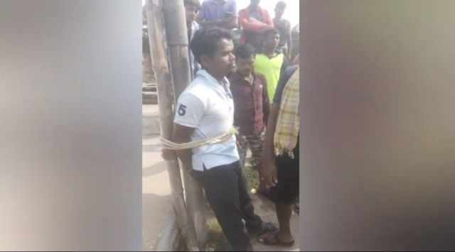 teacher beaten up for running away with student