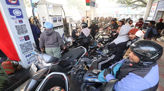 restrictions on fuel sale in Chandigarh