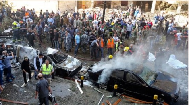 twin bomb blasts in Iran