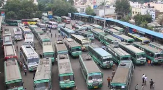 Tamil Nadu transport workers strike