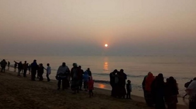 Chandrabhaga beach sunrise