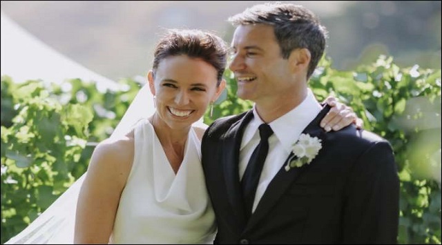 Jacinda Ardern marries Clarke Gayford
