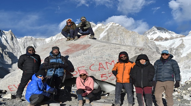Mamata Rout climbs Mount Everest