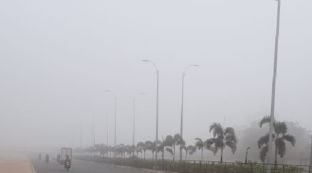 fog in odisha