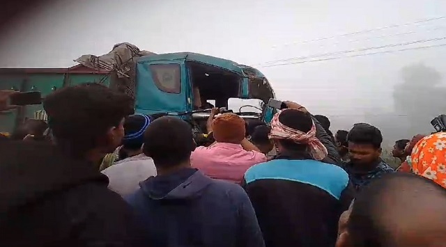 accident due to fog in odisha