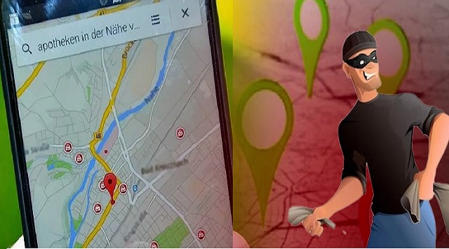 google maps to catch thieves