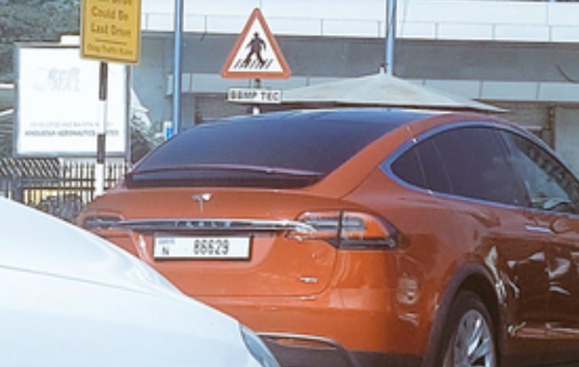 Tesla spotted on Bengaluru