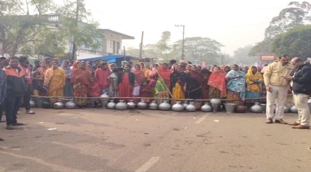 road blockade in mayurbhanj