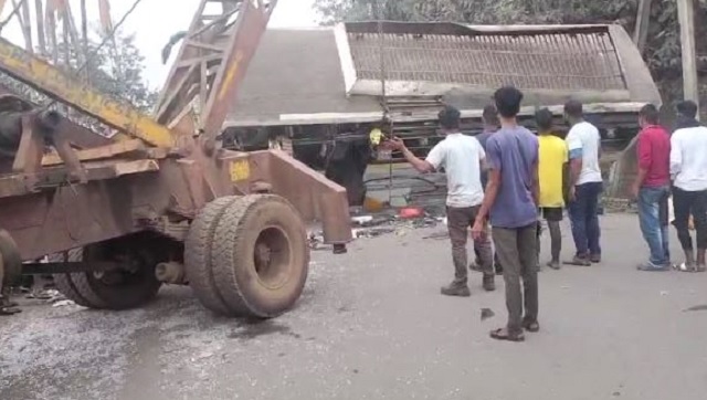 25 injured after bus overturns in Rourkela of Odisha