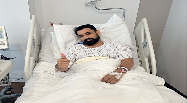 Mohammed Shami heel surgery