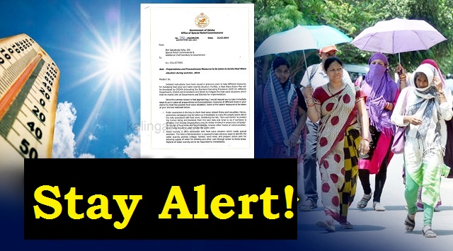 Odisha SRC writes to all collectors for heat wave situation