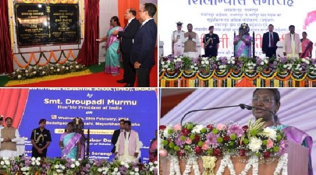 President Droupadi Murmu odisha visit