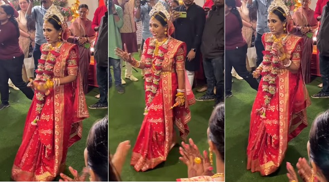 bengali bride dance