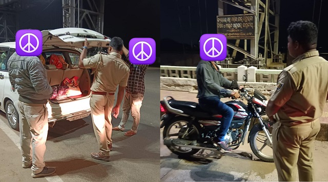 police intensify vehicle checking in cuttack