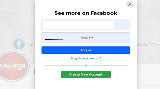 Facebook users logged out automatically