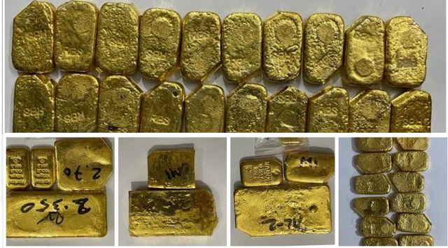 9 kg gold worth Rs 6.5 crore seized