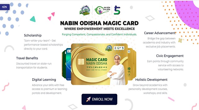 Nabin Odisha Magic Card web portal launched