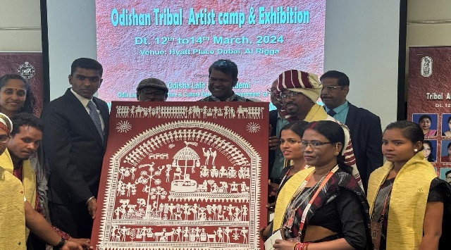 Odishan tribal painting exhibition inaugurate in Dubai