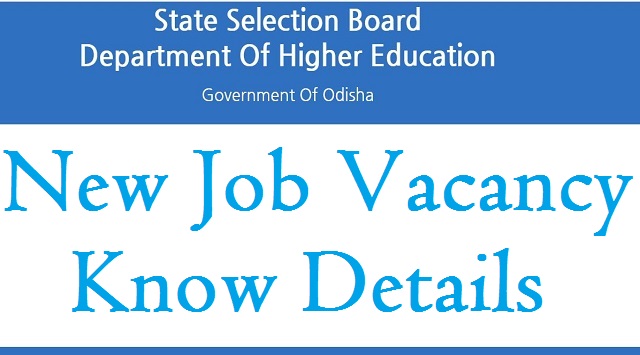 SSB Odisha Non-Teaching Recruitment 2024