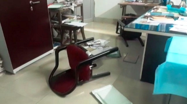 doctors thrash hospital staff in sambalpur