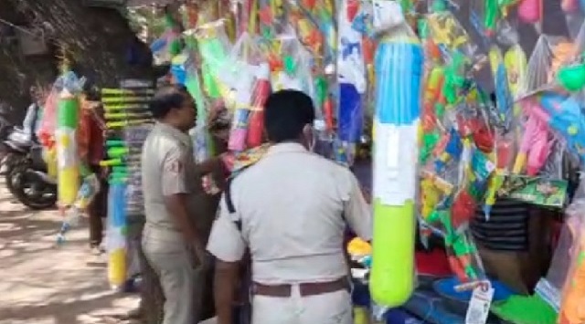 police seize chemical colours in bhubaneswar