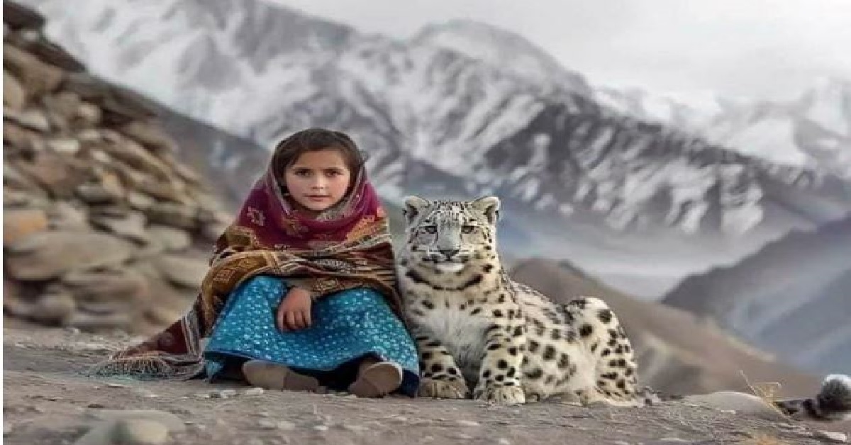 Gulmina and snow leopard