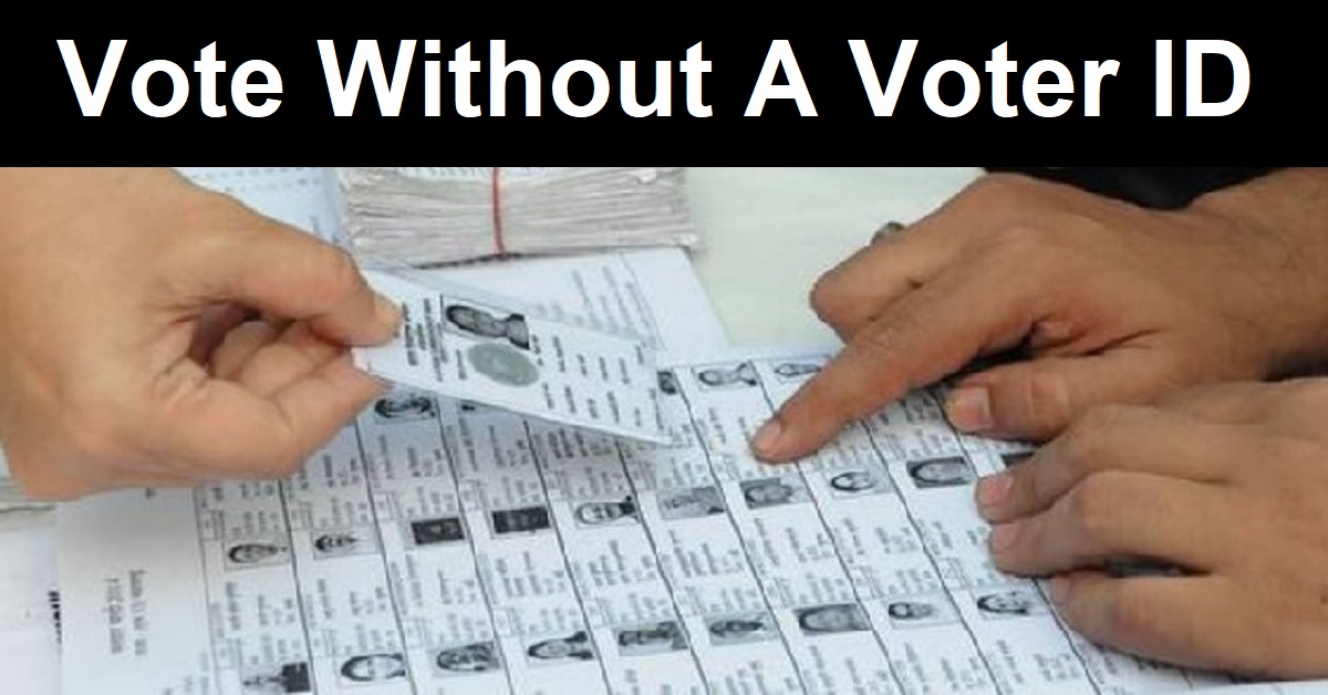 how to vote without voter id card
