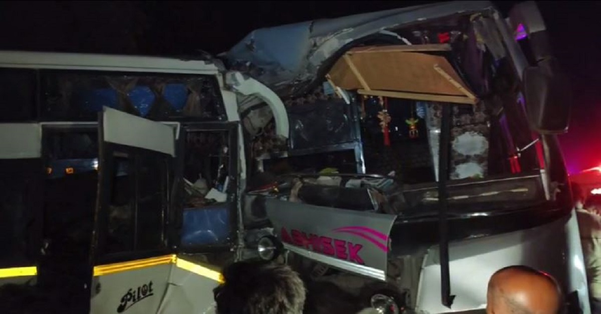 Two buses collide head-on in Subarnapur