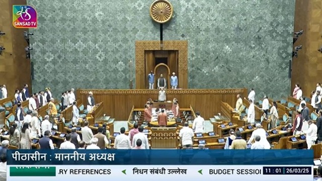 PM Modi, other ministers observe silence for Dr. Debendra Pradhan